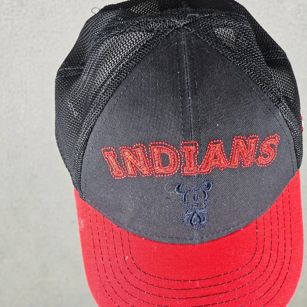New Era Hat Unisex Toddler OS Navy Cleveland Indians Disney 9FORTY Trucker Cap